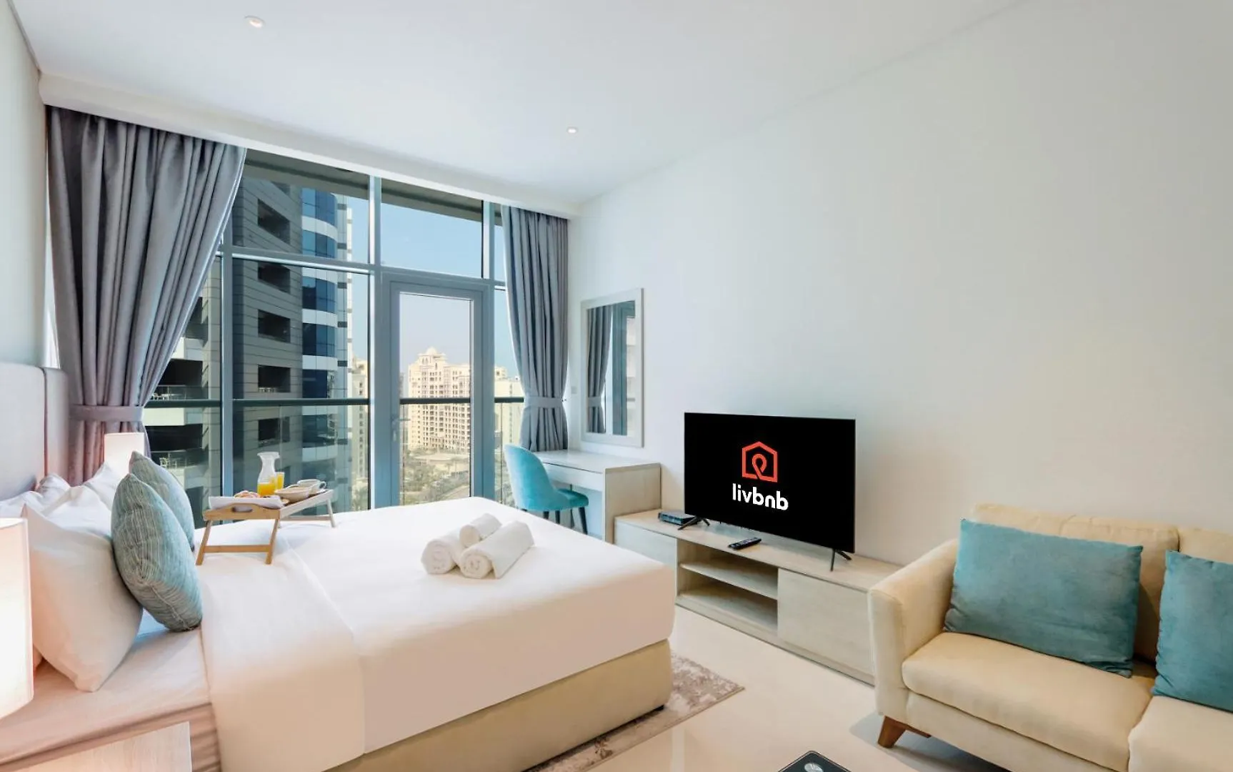 Livbnb Suites - Comfy Studio In Palm Jumeirah Dubai 0*,